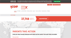 Desktop Screenshot of no2np.org